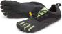 Vibram Fivefingers V-run Retro Hardloopschoenen Zwart Grijs Man - Thumbnail 2