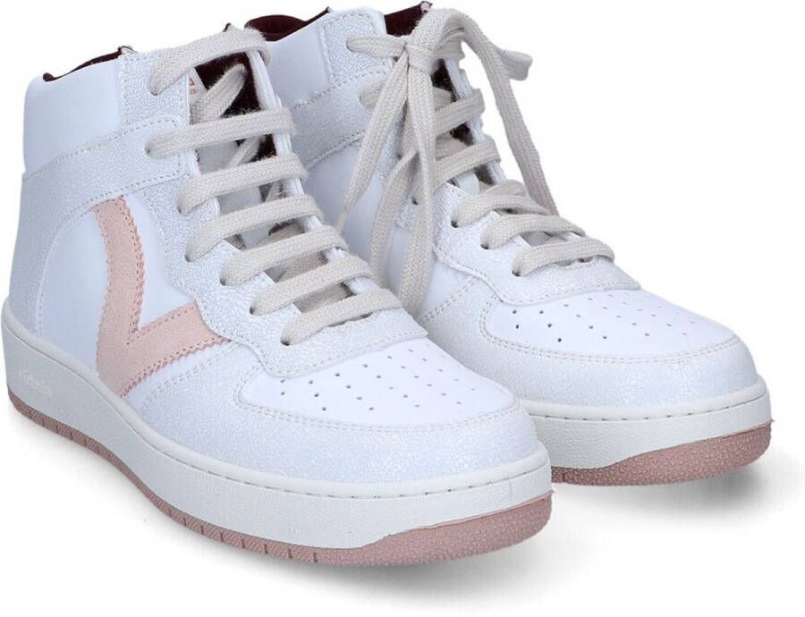Victoria Dames Sneaker Wit nude