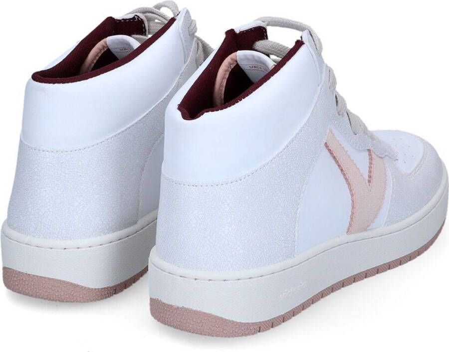 Victoria Dames Sneaker Wit nude