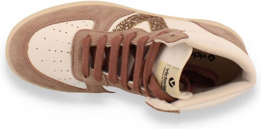 Victoria sneakers hoog Beige