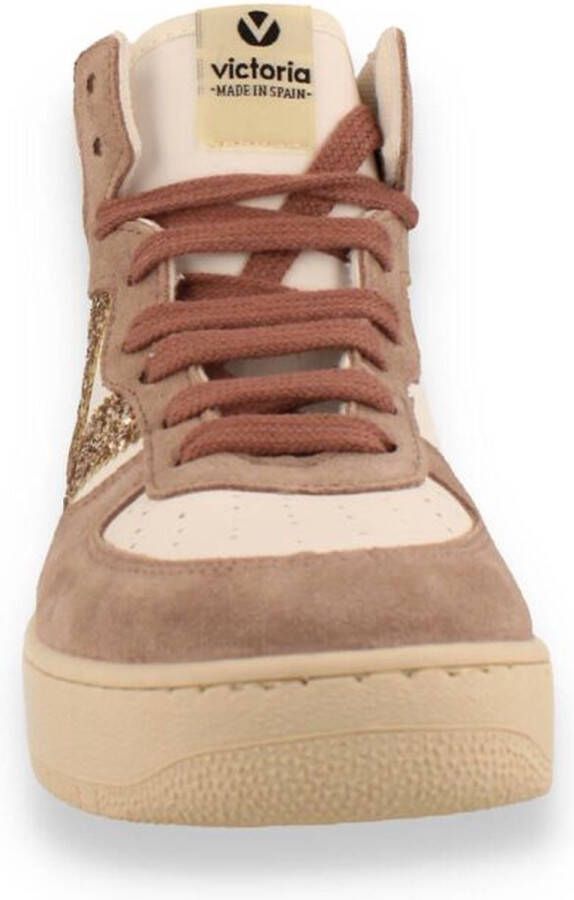 Victoria sneakers hoog Beige