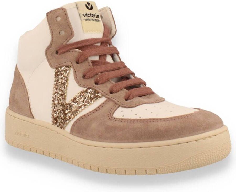 Victoria sneakers hoog Beige