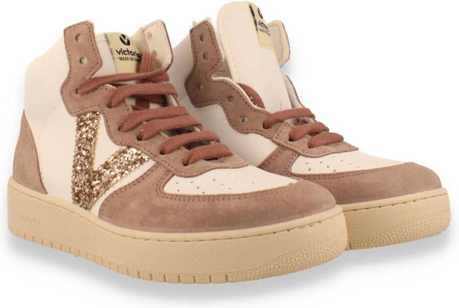 Victoria sneakers hoog Beige