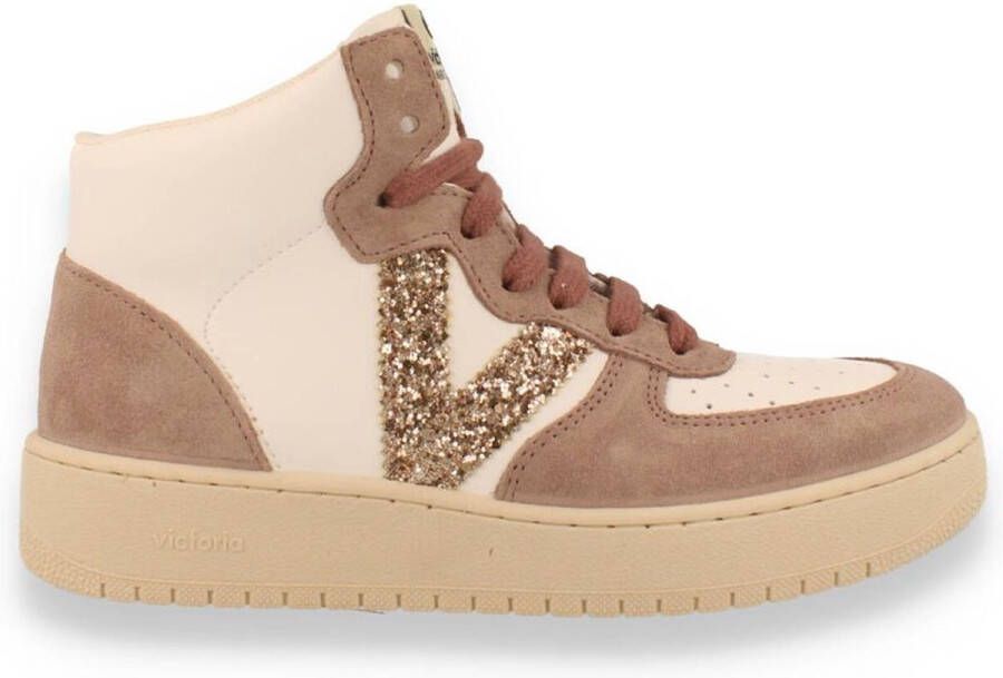 Victoria sneakers hoog Beige