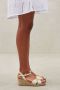 VIGUERA Espadrilles Female Instappers Damesschoenen Leer 2043 Gebroken wit - Thumbnail 3