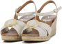 VIGUERA Espadrilles Female Instappers Damesschoenen Leer 2043 Gebroken wit - Thumbnail 5