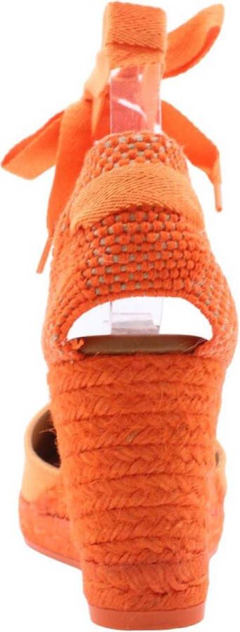 VIGUERA Peep Toe Peep Heel Orange