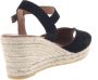 VIGUERA Vitelo Black 2008 Dames Espadrilles Zwart - Thumbnail 3