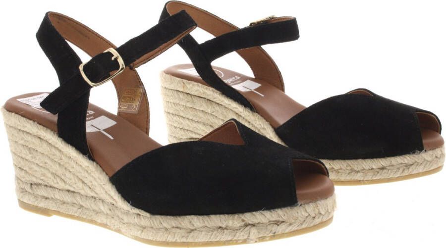 VIGUERA Vitelo Black 2008 Dames Espadrilles Zwart