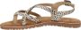 VINGINO Coco leren sandalen met dierenprint wit zwart Meisjes Leer Dierenprint 28 - Thumbnail 15