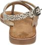 VINGINO Coco leren sandalen met dierenprint wit zwart Meisjes Leer Dierenprint 28 - Thumbnail 12