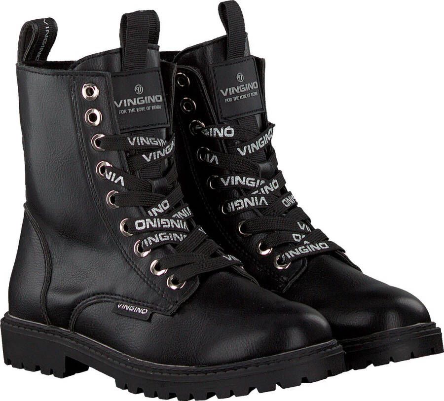 Vingino Eva High Meisjes Laarzen Black