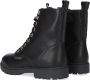 VINGINO Eva High veterboots zwart Imitatieleer Effen 30 - Thumbnail 11