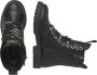 VINGINO Eva High veterboots zwart Imitatieleer Effen 30 - Thumbnail 7