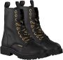 VINGINO Eva High veterboots zwart Imitatieleer Effen 30 - Thumbnail 14