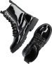 Vingino Eva High Veterboots Laarzen Met Veters Zwart - Thumbnail 5