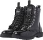 Vingino Eva High Veterboots Laarzen Met Veters Zwart - Thumbnail 15