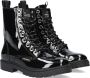 Vingino Eva High Veterboots Laarzen Met Veters Zwart - Thumbnail 12