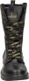 VINGINO Eva X Hi veterboots zwart Imitatieleer Effen 28 - Thumbnail 8