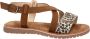 Vingino Eveline meisjes sandaal Cognac - Thumbnail 4