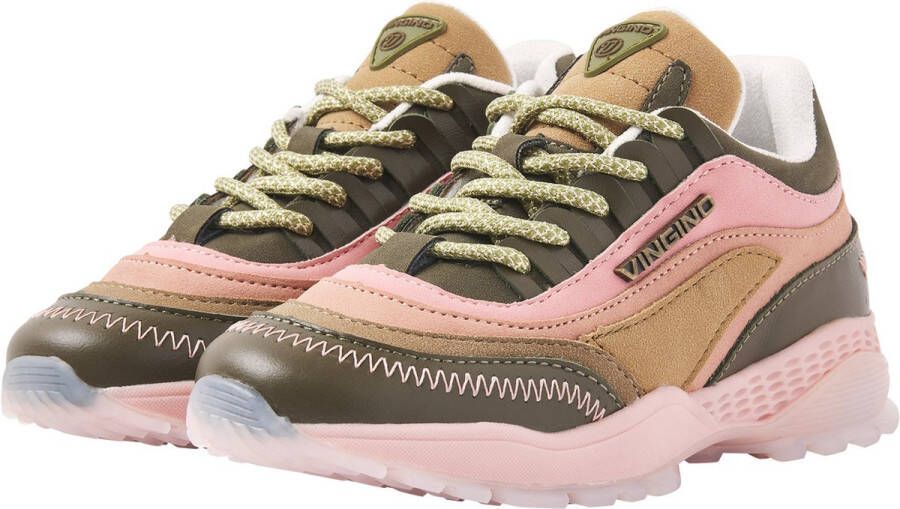 Vingino Fenna Lage sneakers Leren Sneaker Meisjes Roze