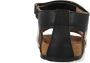 Vingino Floor leren sandalen panterprint zwart - Thumbnail 13