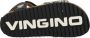 Vingino Floor leren sandalen panterprint zwart - Thumbnail 15