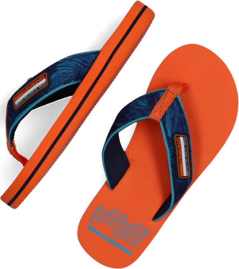 Vingino Jax Jongens Slippers Dark Blue
