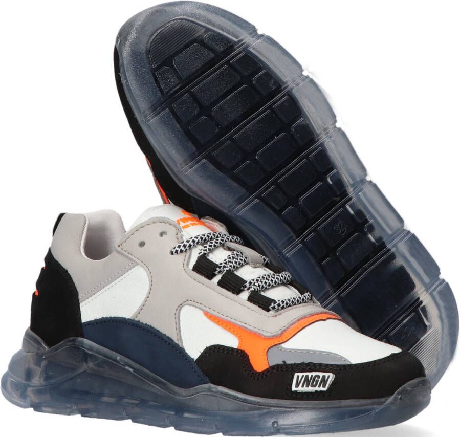 Vingino Jongens Lage sneakers Fabian Wit