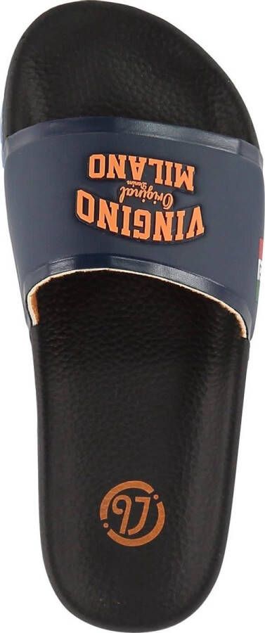 Vingino jongens slippers Vico Dark Blue