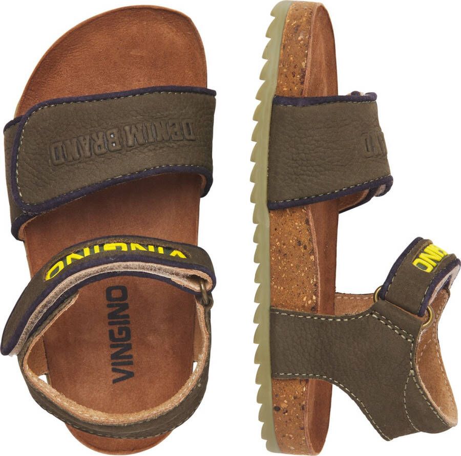 Vingino Lani Sandalen Jongens Kids Groen