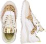 Vingino dy II leren sneakers met dierenprint beige multi - Thumbnail 14