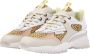 Vingino dy II leren sneakers met dierenprint beige multi - Thumbnail 7