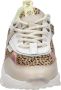 Vingino dy II leren sneakers met dierenprint beige multi - Thumbnail 8