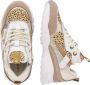 VINGINO Mandy 2 leren sneakers beige Meisjes Leer Meerkleurig 38 - Thumbnail 4