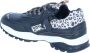 Vingino dy leren sneakers met panterprint zwart roségoud - Thumbnail 15