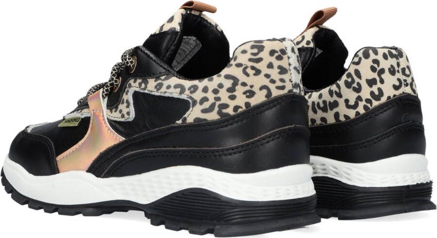 Vingino Mandy sneakers zwart Leer Dames