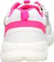 Vingino Marta leren chunky sneakers wit neon roze - Thumbnail 11