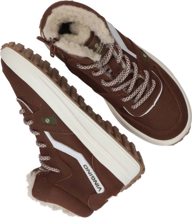 Vingino Max Mid sneakers cognac Leer Heren