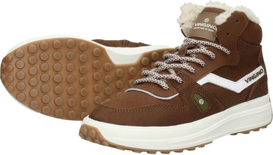 Vingino Max Mid sneakers cognac Leer Heren