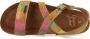 Vingino Melia leren sandalen met panterprint geel multi - Thumbnail 6