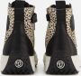Vingino Noa Mid Hoge sneakers Leren Sneaker Zwart - Thumbnail 10