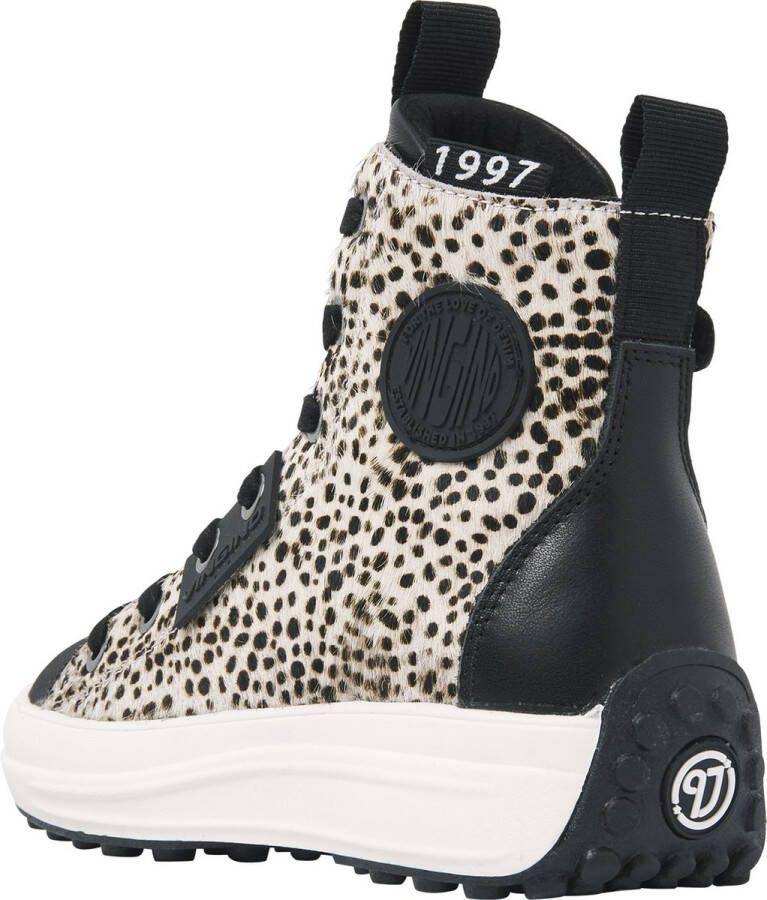 Vingino Noa Mid sneakers zwart Dames
