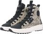 Vingino Noa Mid Hoge sneakers Leren Sneaker Zwart - Thumbnail 7