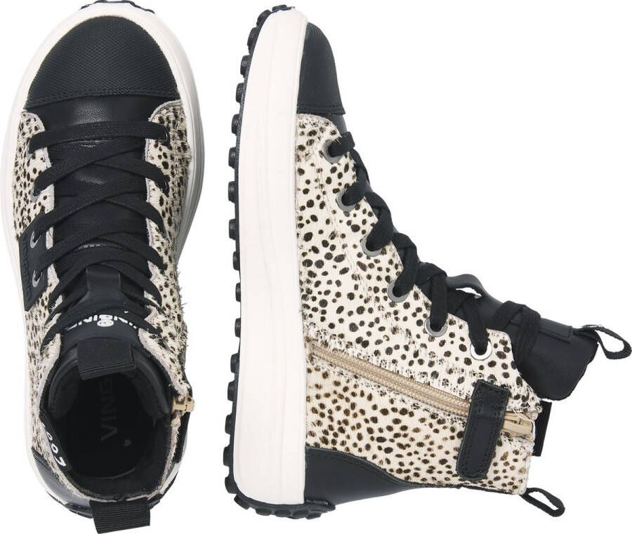 Vingino Noa Mid sneakers zwart Dames