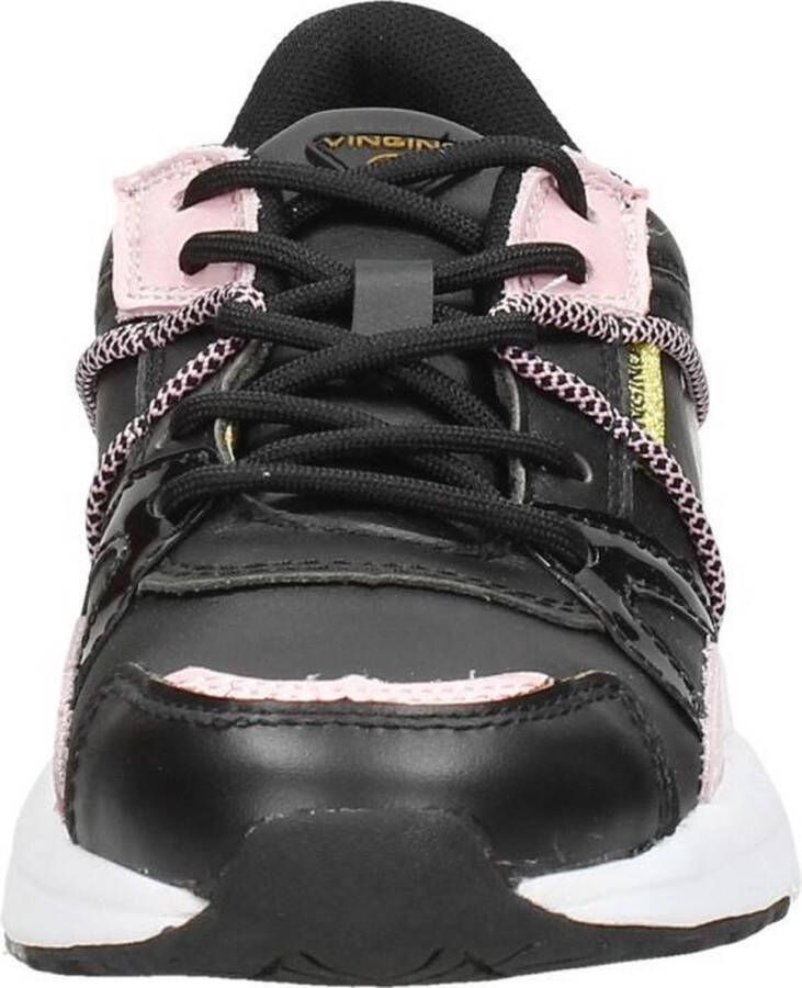 Vingino Odilia Sneakers Leren Sneaker Zwart