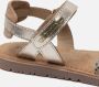 VINGINO Olivia leren sandalen goud metallic Leer Dierenprint 28 - Thumbnail 13