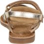 VINGINO Olivia leren sandalen goud metallic Leer Dierenprint 28 - Thumbnail 9