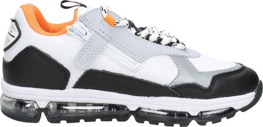 Vingino Oxup sneakers wit Leer