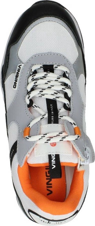 Vingino Oxup sneakers wit Leer